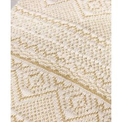 Babyhug Fleece Solid Full Length Lounge Pant - Off White