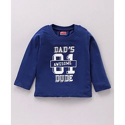 Babyhug Full Sleeves Tees Text Print Pack of 5 - Multicolor