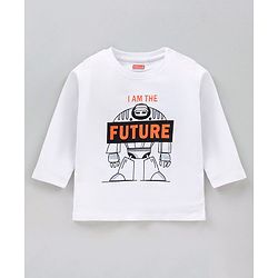 Babyhug Full Sleeves Cotton T-Shirts Printed Pack of 5- Multicolor