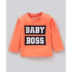 Babyhug Full Sleeves Cotton T-Shirts Printed Pack of 5- Multicolor