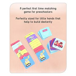 Babyhug Shadow and Memory Matching Game Vehicles - 48 Pieces & 4 Shadow card
