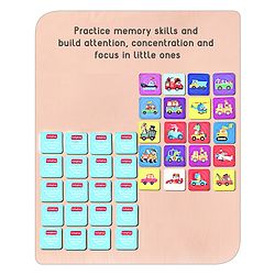 Babyhug Shadow and Memory Matching Game Vehicles - 48 Pieces & 4 Shadow card