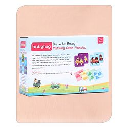 Babyhug Shadow and Memory Matching Game Vehicles - 48 Pieces & 4 Shadow card
