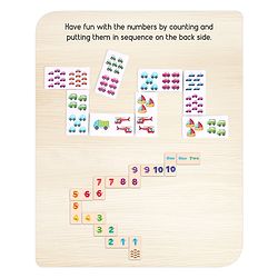 Babyhug Domino Double Sided Puzzle Set of Vehicles - 30 Pieces