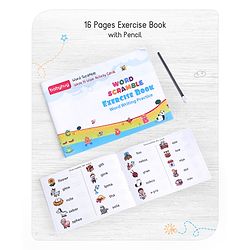 Babyhug Word Scramble Write N Wipe Double Sided Activity Cards - 31 Pieces