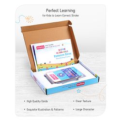 Babyhug Word Scramble Write N Wipe Double Sided Activity Cards - 31 Pieces