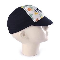 Babyhug Summer Cap Jungle Print Multicolour - Diameter 14 cm
