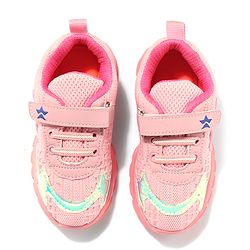 Cute Walk by Babyhug Velcro Closure Sneakers - Pink