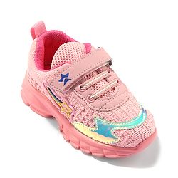 Cute Walk by Babyhug Velcro Closure Sneakers - Pink