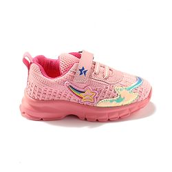 Cute Walk by Babyhug Velcro Closure Sneakers - Pink