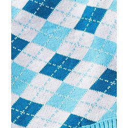 Babyhug Full Sleeves Sweater & Pyjama Set Printed - Blue