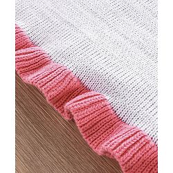 Babyhug Full Sleeves Fair Isle Sweater - Pink