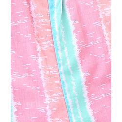 Babyhug Singlet Sleeves 100% Cotton Capri Length Jumpsuit - Multicolor