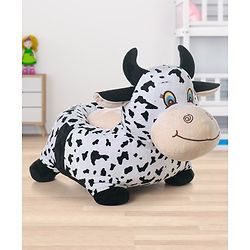 Babyhug Cow Shaped Soft Seat Chair - White
