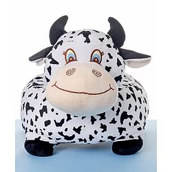 Babyhug Cow Shaped Soft Seat Chair - White