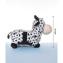 Babyhug Cow Shaped Soft Seat Chair - White
