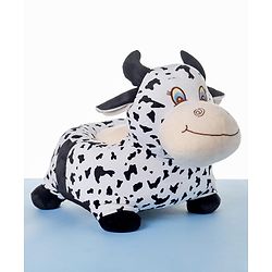 Babyhug Cow Shaped Soft Seat Chair - White