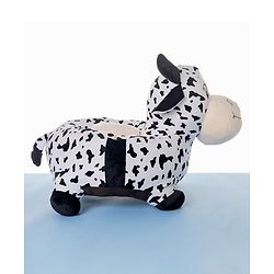 Babyhug Cow Shaped Soft Seat Chair - White