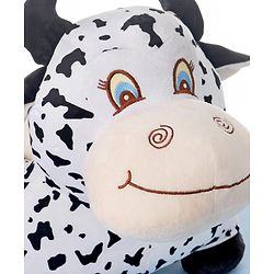 Babyhug Cow Shaped Soft Seat Chair - White