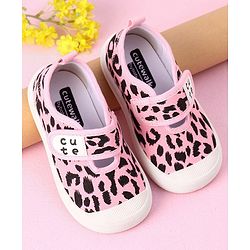 Cute Walk by Babyhug Velcro Closure Casual Shoes- Pink