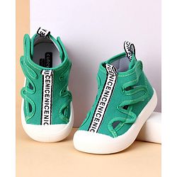 Cute Walk by Babyhug Casual Shoes with Velcro - Green