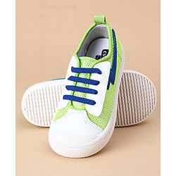 Cute Walk by Babyhug Casual Shoes Solid - Green Blue