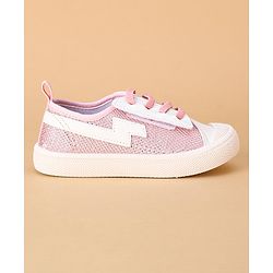 Cute Walk by Babyhug Casual Shoes Solid- Pink