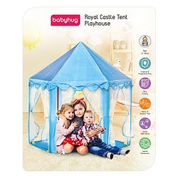 Babyhug Royal Castle Tent Playhouse - Blue