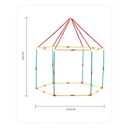 Babyhug Royal Castle Tent Playhouse - Blue