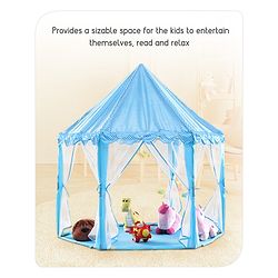 Babyhug Royal Castle Tent Playhouse - Blue