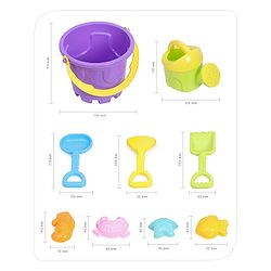 Babyhug Beach Playset (Colour May Vary)