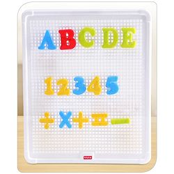 Babyhug Pin on Peg Alpha Numero Board - 84 Pieces