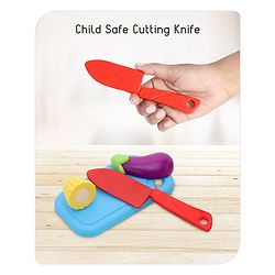 Babyhug Vegetables Cutting Playset with Frypan - 16 Pieces