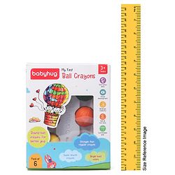 Babyhug My First Super Ball Crayons  - Pack of 6