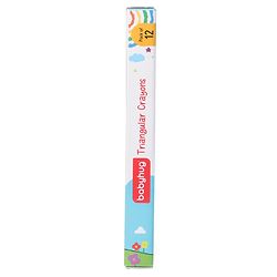 Babyhug Jumbo Triangular Crayons - 12 Shades