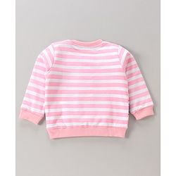 Babyhug Full Sleeves Sweatshirts Printed Pack of 2- Blue Pink