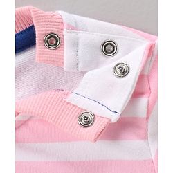 Babyhug Full Sleeves Sweatshirts Printed Pack of 2- Blue Pink