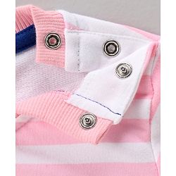 Babyhug Full Sleeves Sweatshirts Printed Pack of 2- Blue Pink