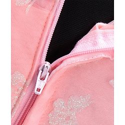 Babyhug Sleeveless Party Wear Shimmered Frock - Peach