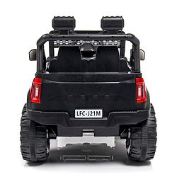 Babyhug Battery Operated Jeep With Music And Lights - Red