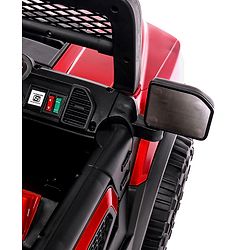 Babyhug Battery Operated Jeep With Music And Lights - Red