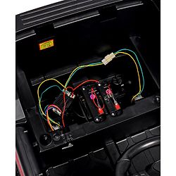 Babyhug Battery Operated Jeep With Music And Lights - Red