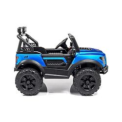 Babyhug Battery Operated Jeep With Music And Lights - Blue