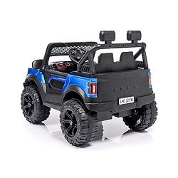 Babyhug Battery Operated Jeep With Music And Lights - Blue