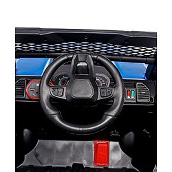 Babyhug Battery Operated Jeep With Music And Lights - Blue