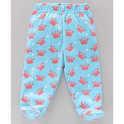 Babyhug Bootie Leggings Multiprint Pack of 3 - Multicolor