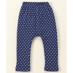 Babyhug Full Length Diaper Leggings Dot & Floral Print Pack Of 3 - Multicolor