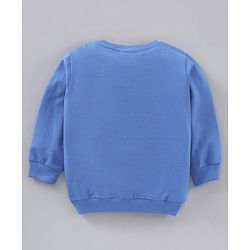 Babyhug Full Sleeves Sweatshirt Panda & Text Print Pack of 2- Multicolor