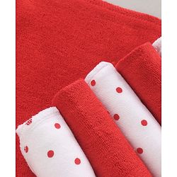 Babyhug Cotton Wash Cloth Pack of 6 - Multicolor