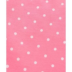 Babyhug Half Sleeves Nighty Kitty Dot & Print Pack of 2 - Peach Pink